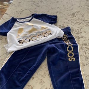 Girls justice soccer outfit